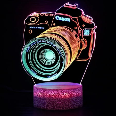 

Toys Night Light for Kids SAYTAY 3D Illusion Lamp Touch Control Dynamic Colors Changing Kids Toys Christmas Gifts (Smart Touch)
