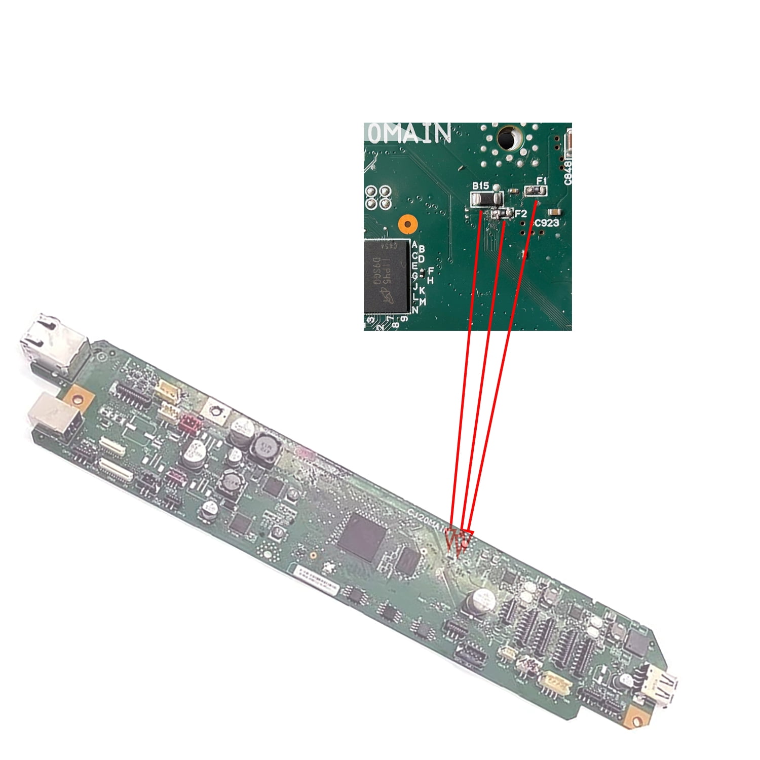 3-in-1 Combo B15, F1 & F2 Fuse for Epson ET-8550 / ET8550 / ET-8500 – Fix Errors 031004, 031005, 031006, No Power, Freeze