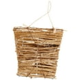 thumbnail image 6 of DiMaddie Hand Woven Hanging Wicker Basket for Plants and Flowers, 6 of 6
