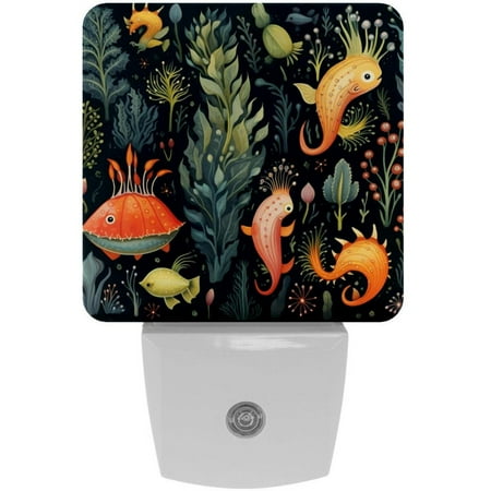 

Sea slugs LED Square Night Lights- Energy Efficient and Stylish Illumination for Every Corner of Your Space
