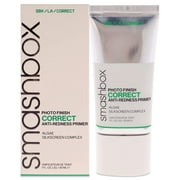 Photo Finish Correct Anti-Redness Makeup Primer - Reduce the Look of Redness and Calm Stressed Skin - Standard, 1.01 fl oz