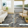 thumbnail image 5 of Addison Rugs Chantille Indoor/Outdoor Transitional Animal Gray Machine Washable Rectangle Rug, 10' x 14', 5 of 10