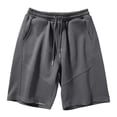 thumbnail image 7 of Men's Bermuda Shorts Workout Shorts Fitness Running Outdoor Casual Athletic Jogging Knee Length Pants with Pockets, 7 of 7