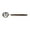 C, variant on Vintage Walnut Handle Measuring Spoon for Coffee Milk Powder and Spices Rust-Free Stainless Steel Kitchen Baking Tool Brown 1 Pack