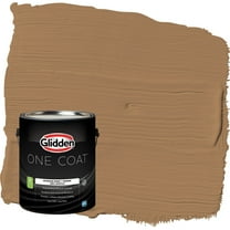 Glidden One Coat Cinnamon Crunch / Brown Semi-Gloss Interior Paint with Primer, 1 Gallon