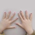 thumbnail image 2 of Kit de uñas Allstarry, 120 unidades, paquete de 5 unidades, French Children Press On, 2 of 7