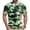 Green, variant on Mens Cycling Jersey Cycling Shirt Short Sleeve Bike Riding Shirt, Gradient Camo Printed Top, Rear Zippered Anti-Theft Cellphone Pocket, Breathable Quick Dry Bicycle Activewear Tee