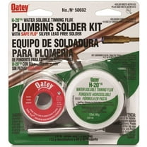 Oatey® 4 oz. Safe-Flo® Solder and 1.7 oz. H2O No. 95 Flux Kit