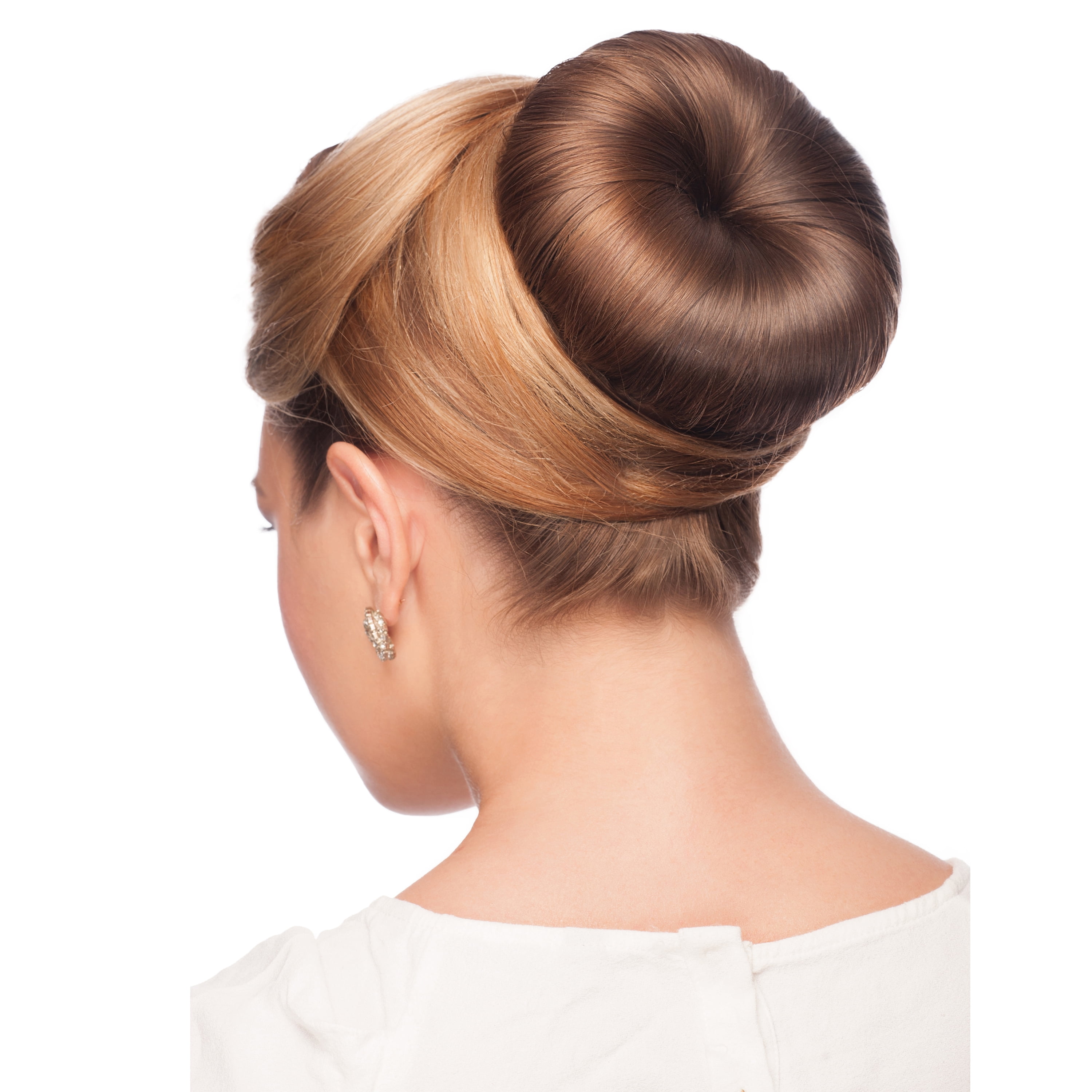 Beaute Galleria Bundle 3 Pieces Hair Donuts Bun Maker Holder Ring