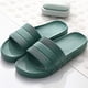 thumbnail image 2 of Hombres/Mujeres Zapatos de baño Zapatillas Verano Cremallera Mulas Interior/Exterior Zapatillas de baño Playa Antideslizante Baño Unisex,Verde,38-39, 2 of 5