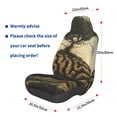 thumbnail image 3 of Wukai Surreal Brain Tree Full Set Car Seat Covers with Soft Padding Universal Auto Front Seats Protector and Cushion Mat, 3 of 5