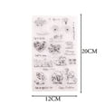 thumbnail image 3 of TIMIFIS Home Decor 1pc Happy Easter Rubber Clear Stamp for Card Making Decoration and Scrapbooking Office DecorFall, 3 of 7