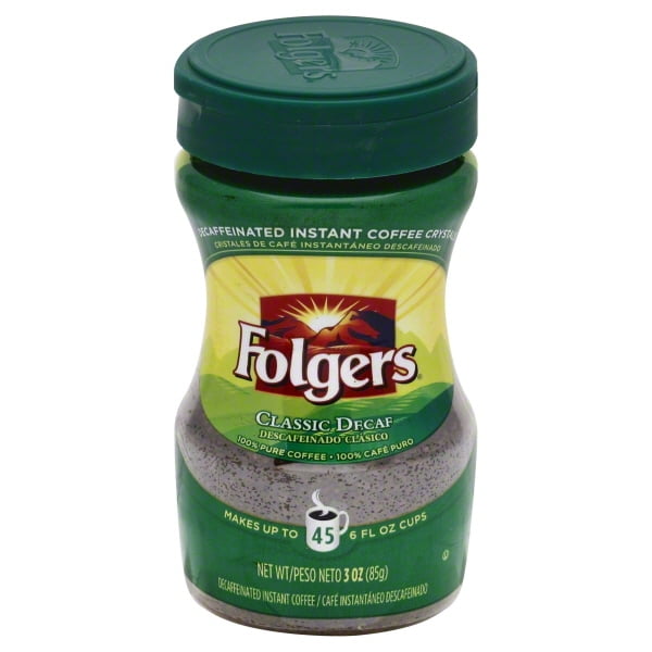 Folgers Decaf Instant Coffee, Special Roast, 3 Oz BrickSeek