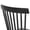 Black, variant on Dycanpo Mid Century Modern Wooden Dining Chairs 18 Inch Spindle Back for Kitchen Dining Room, Black, Set of 4