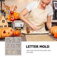 thumbnail image 3 of 2pcs Halloween Witch Ghost Pumpkin Letters Cake Mold DIY Cake Fondant Baking Mold Light Grey, 3 of 8