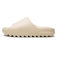 thumbnail image 2 of Chanclas Yzy de verano, sandalias de playa frescas y transpirables, chanclas, pantuflas con boca de pescado, hueso ligero, blanco de talla grande 35-4-Beige-45 Computadora Computadora Computadora portátil, 2 of 5