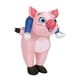 thumbnail image 4 of Cerdo inflable en disfraz para adultos Altura 150-190 cm Rosa liviano, 4 of 8
