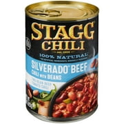 STAGG SILVERADO Beef Chili with Beans, Shelf Stable, 15 oz Steel Can