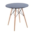 thumbnail image 1 of Mesa de Comedor redondo para 4 Personas ilios innova  desayunador Oslo 80 cm negro, 1 of 2