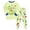Light Green, variant on Wenfanal Little Boys Long sleeve Pajamas Kids Big Girl Pajama Set Boys Set Comfortable Soft Cute Boys Home Pajama Set Size 4-5 Years,Yellow