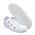 thumbnail image 3 of Victoria Women's Casual Leather Shoes, White \ Pink,10 M US, 3 of 7