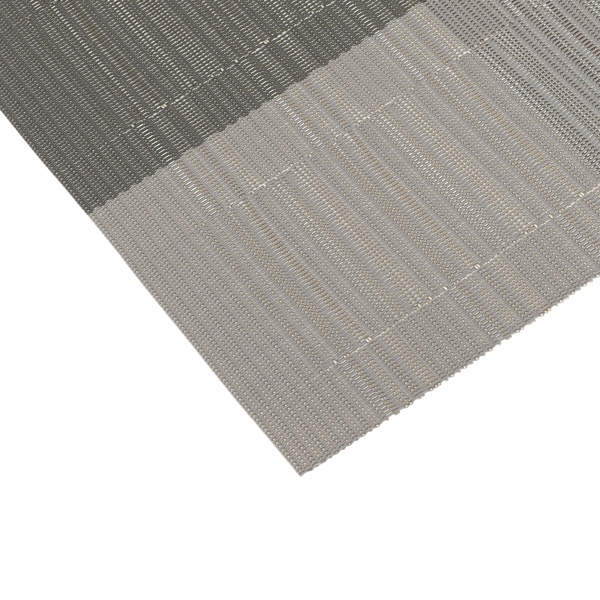 Unique Bargains Placemats Set of 6, Heat-Resistant Placemat, Polyvinyl Chloride Place Mats Dark Grey 18x12 inch