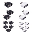 thumbnail image 4 of Adaptador de cable micro USB Convertidor USB 2.0 a USB OTG para mouse (Blanco 1pc) WDOplteas Para estrenar, 4 of 9