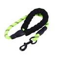 thumbnail image 2 of Durable Nylon Dog Leash for Walking and Training Highly Reflective for Safe Evening Walks Green 60cm, 2 of 8