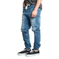 thumbnail image 3 of Victorious Mens Drop Crotch Jogger Denim Pants, Multiple Colors & Up to 5XL, 3 of 5