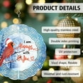 thumbnail image 4 of HELLOYOUNG 10inch 3D Rooster Wind Spinner - Metal Kinetic Outdoor Decor for Yard & Garden. Unique Hanging Design, Weather-Resistant, Perfect Garden Art Decor Wind Chime, 4 of 7