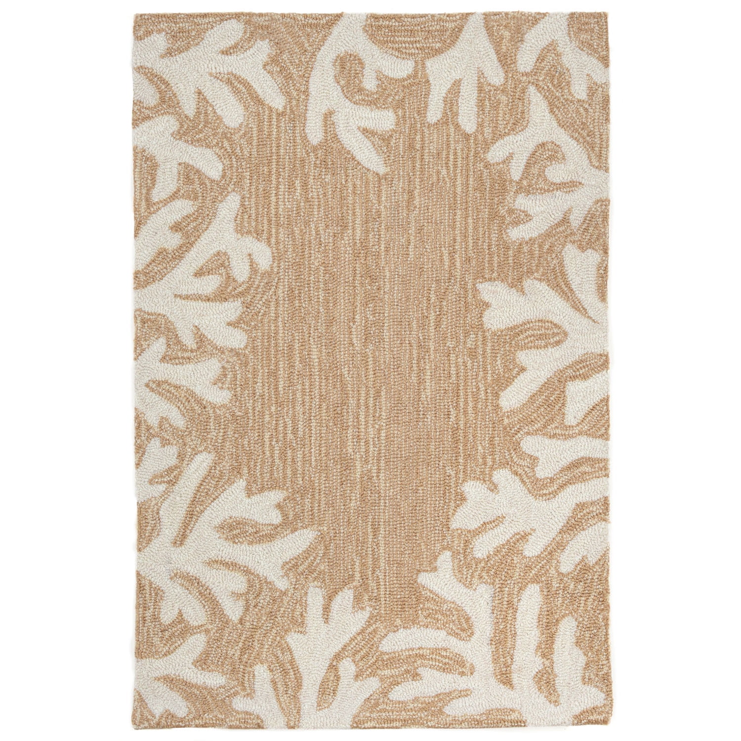 Liora Manne Capri Coral Border Indoor/Outdoor Area Rug
