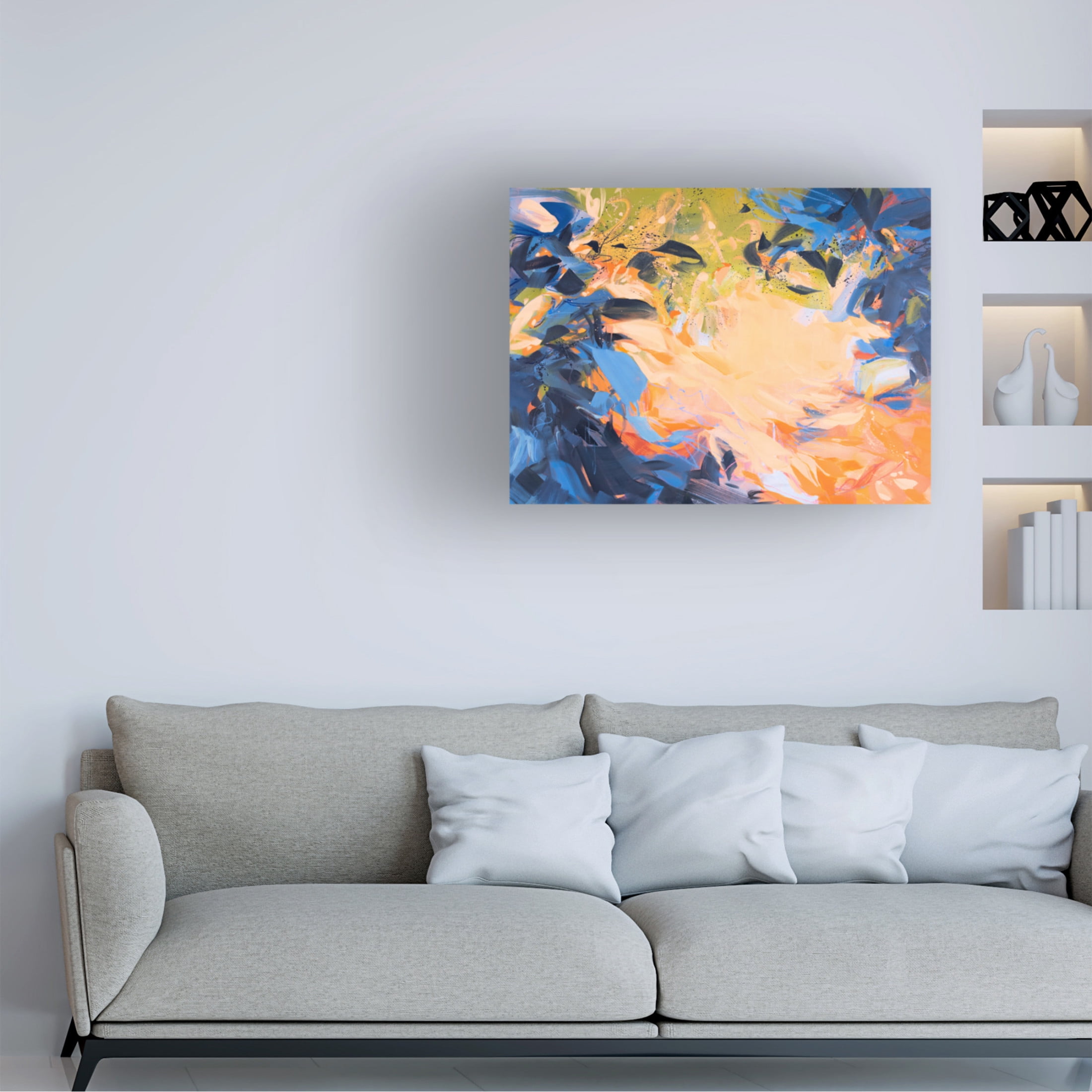 Canvas Wall Art - Cameron Schmitz 'This Time' Wall Art for Living Room, Bedroom, or Office Décor by Trademark Fine Art - 32 x 24 Inches