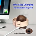 thumbnail image 3 of Samsung Galaxy Watch Charging Dock - Wood Watch Charging Stand for Galaxy Watch 8/7/6/5/4/3/2/Active 2/1/S3 Series ,Gift for Men Women, 3 of 6