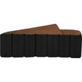 thumbnail image 2 of Wide Elastic Stretchy Metal Studded Hook & Loop Belt，black, 2 of 5