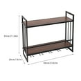thumbnail image 2 of LED Light Wine Rack Wall Mounted Wine Bottle Display Rack Metal Wine Storage Shelf, 2 of 12