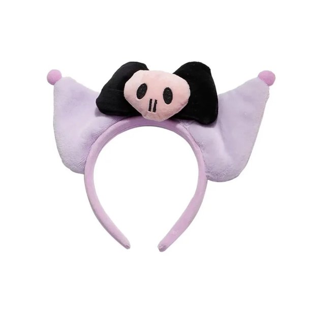 Diadema original Sanrio Kuromi My Melody Cinnamoroll, lindo Anime, accesorios para el cabello, Serie de Halloween, juguetes para niños, regalo para niñas