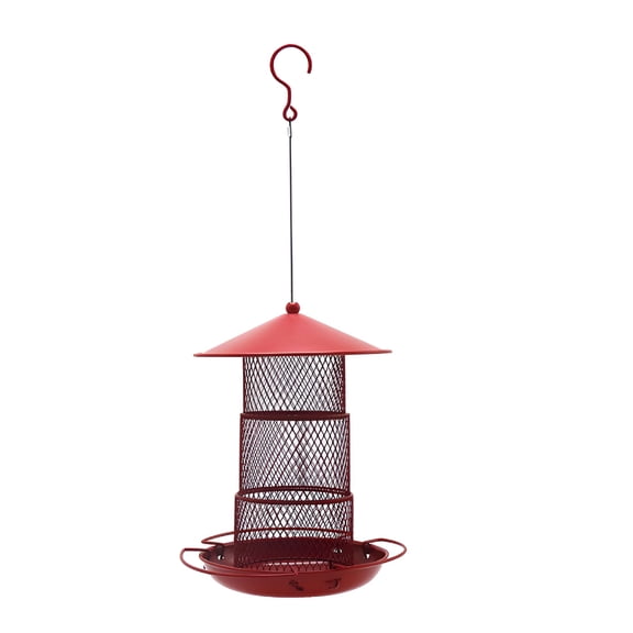 ACDANC Bird Feeder for Outside Hanging,Squirrel Proof Bird Seed Feeders Outdoor Bird Feeders,Sparrow,Finchs,Chickadee Etc
