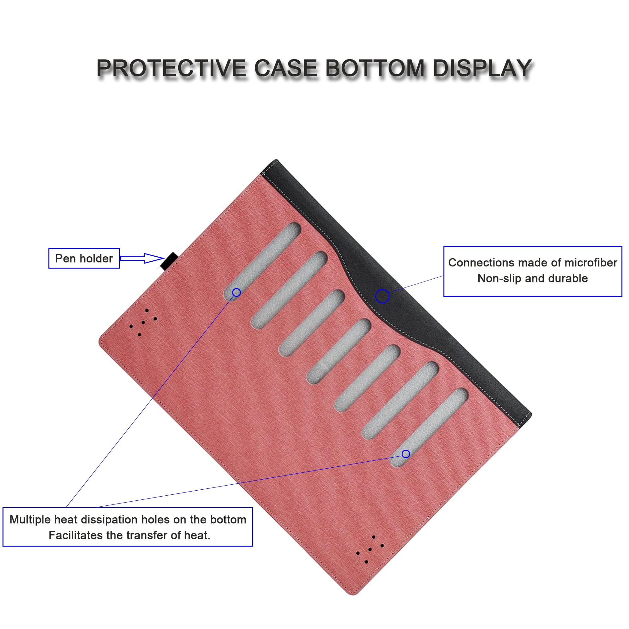 LIMIYUE 16 inch Laptop Case Cover for Lenovo ThinkPad T16 Gen4 /Gen3 &for ThinkPad P16s Gen 4 Sleeve,PU leather Notebook PC Protective Bag with Pen Holder