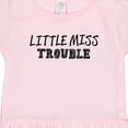 thumbnail image 3 of Inktastic Little Miss Trouble Girls Toddler Dress, 3 of 4
