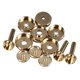thumbnail image 1 of Accesorios De Trompeta, Botones Juego De Accesorios De Trompeta Cubiertas Superiores E Inferiores Resistentes De Metal Para Mantenimiento, 1 of 7