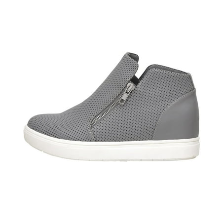 cushionaire women's hart hidden wedge sneaker