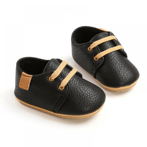 Magazine Newborn Baby Boy Girl Lace-up Non-slip Soft Soled Shoes Toddler Shoes 0-18Months