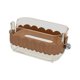 thumbnail image 2 of Dispensador de toallitas para secadora decorativas con tapa para caja de papel tisú Café, 2 of 9