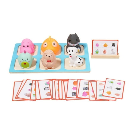 

YIGZYCN Montessori Puzzle Toy Space Learning Toy Children Brain Development Toy
