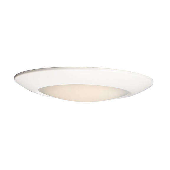 Maxim 57863WTWT 13 in. Diverse White LED Flush Mount Ceiling Light