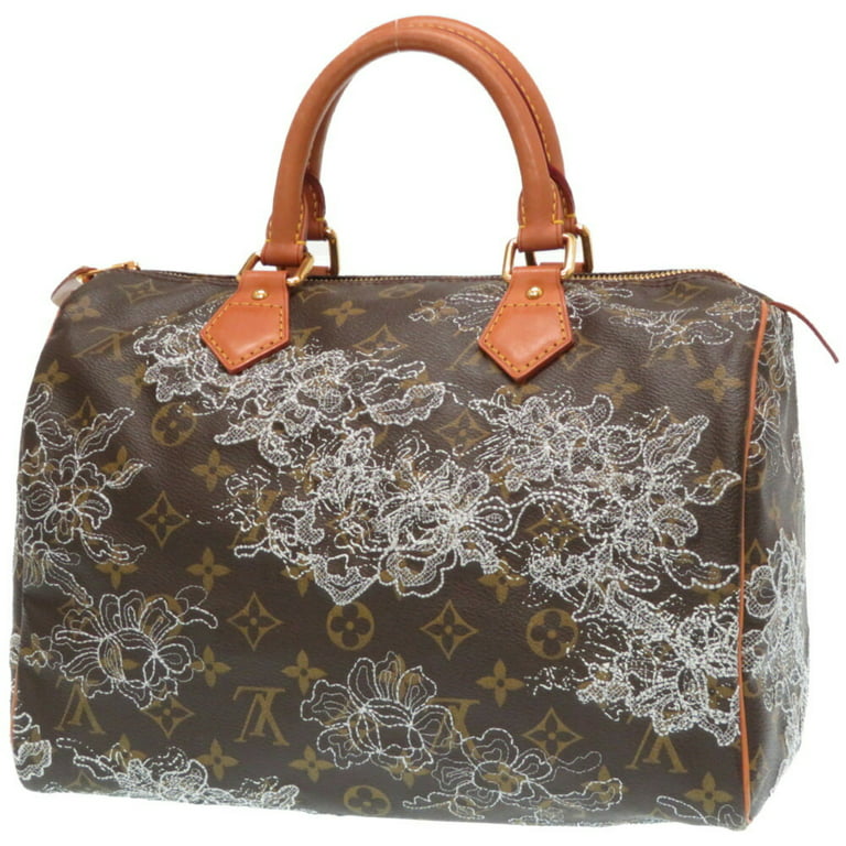 At Auction: LOUIS VUITTON handle bag SPEEDY 30 DENTELLE, coll