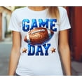 thumbnail image 1 of Game Day Png, Design par Sublimation, Png à Sequins Bleus, Saison de Football Png, Game Day Png, Spor - Blanc - 4TG, 1 of 2