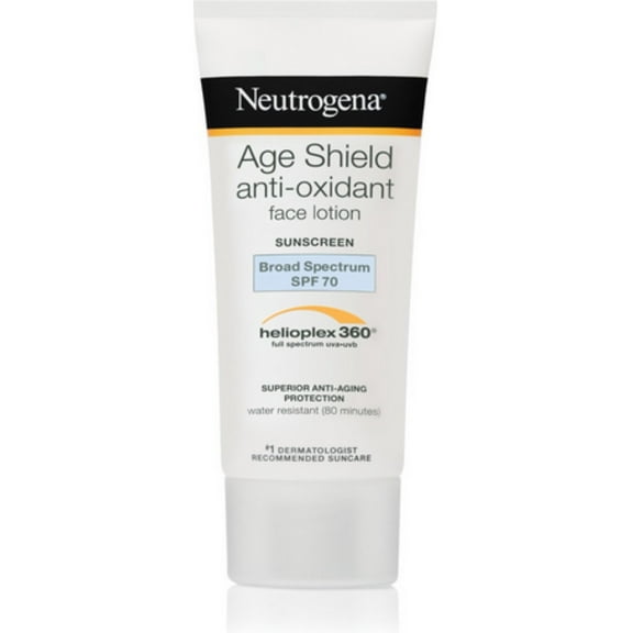 Neutrogena Age Shield Face Sunscreen SPF 70 3 oz (Pack of 3)