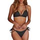thumbnail image 1 of Gibobby Traje de baño completo mujer Bikini para mujer Traje de baño de color sólido con correa dividida y cuello para mujer(Negro,XL), 1 of 4