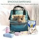 thumbnail image 5 of Disketp Cute Swimming Guinea Pig Mochila de Pañales de Gran Capacidad con Múltiples Bolsillos, Mochila de Viaje Multifuncional para Bebé, Unisex, Moderna y Resistente, 5 of 6